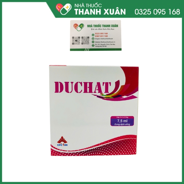 Duchat - Dự phòng trong trường hợp thiếu vitamin và các acid amin thiết yếu trong giai đoạn tăng trưởng